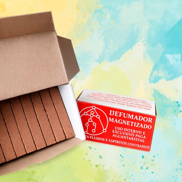 DEFUMADOR MAGNETIZADO - AFASTA FLUÍDOS CONTRÁRIOS (VERMELHO)