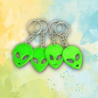 019 – KIT 4 CHAVEIROS ALIEN