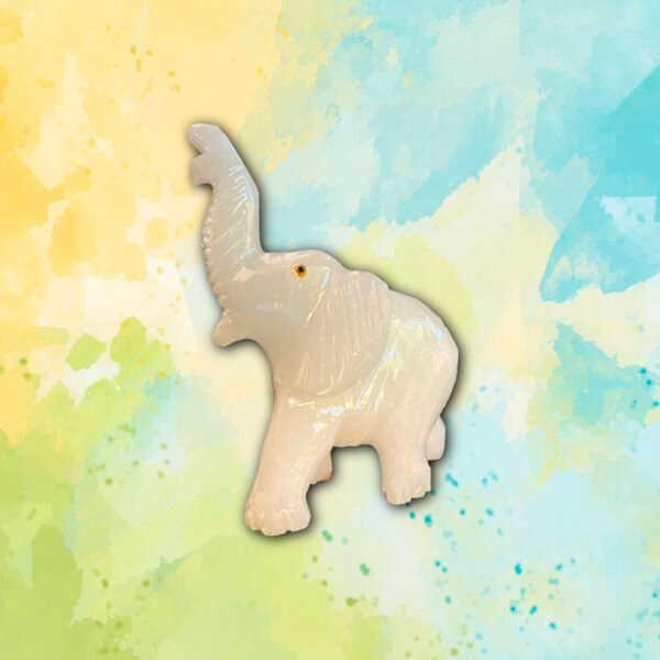 elefante01 046 – PEDRA ESCULPIDA MAGNETIZADA - ELEFANTE