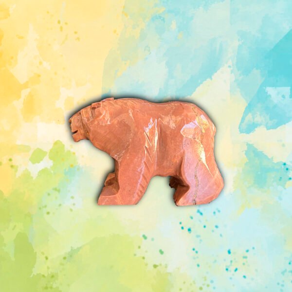 048 – PEDRA ESCULPIDA MAGNETIZADA - URSO