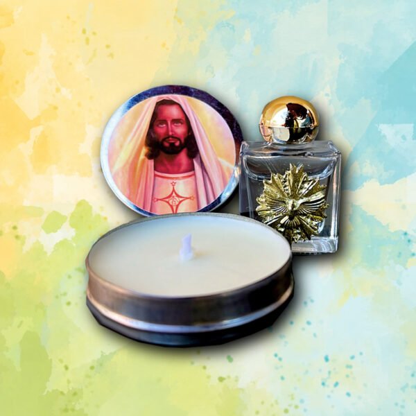 039  – VELA DE CRISTO + ÁGUA BENTA ESPIRITO SANTO - MAGNETIZADO